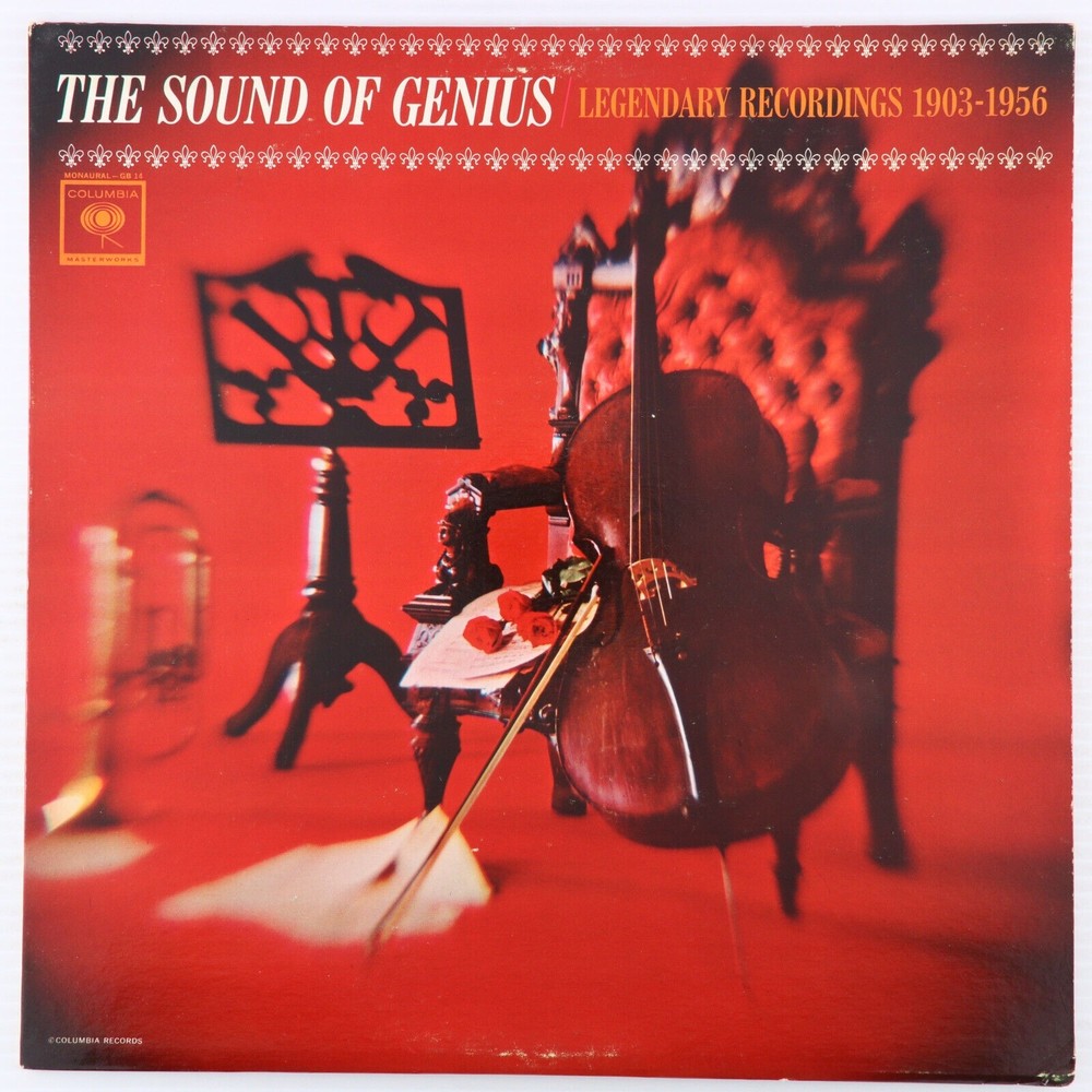 The Sound Of Genius (Legendary Recordings 1903-1956) 1964 LP Vinyl Record GB-14